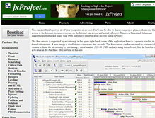 Tablet Screenshot of jxproject.com